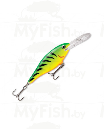 Воблер RAPALA Shad Rap SR08-FT, арт.: SR08FT