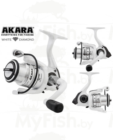 Катушка безынерционная Akara White Diamond 3000 4+1 bb; AWD3000-4, арт.: 97605-KVR