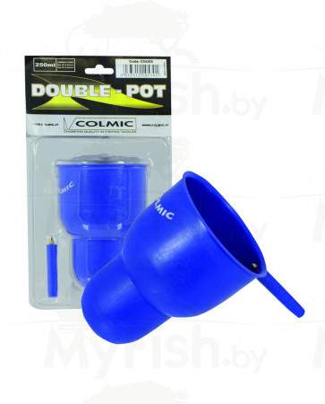 Закормочная штекерная чаша Colmic Double Pot 250 мл, арт.: COU05-CLC