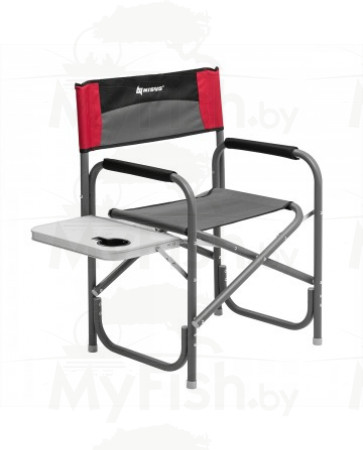 Кресло директорское с отк.стол. серый/красный/черный (N-DC-95200T-GRD) NISUS (пр-во ГК Тонар), арт.: 105470-KVR