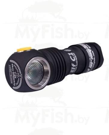 Мультифонарь Armytek Elf C1 Micro-USB + 18650, теплый свет, XP-L, 980 люмен, 103 метра, арт.: F05001SW