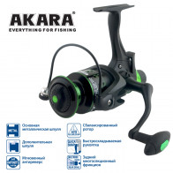 Катушка безынерционная Akara Geden Carp FG3000 3+1bb з/ш с байтр.; AKGC3000-4