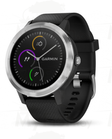 Шагомер Vivoactive 3 черный с светлым безелем, арт.: 010-01769-02-AMNI