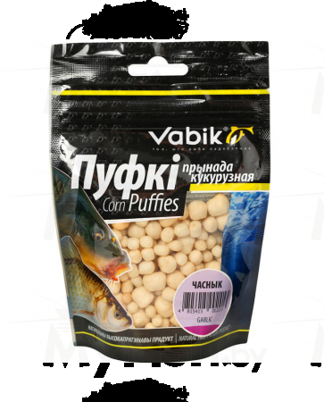 Приманка Vabik CORN PUFFIES XXL Чеснок, арт.: 6584-ABI