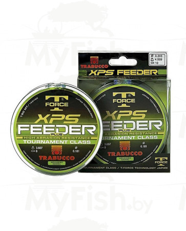 Леска монофильная Trabucco T-FORCE XPS FEEDER PLUS, 150м, 0.22мм, тест 5.68кг; 053-95-220, арт.: 053-95-220-RI1