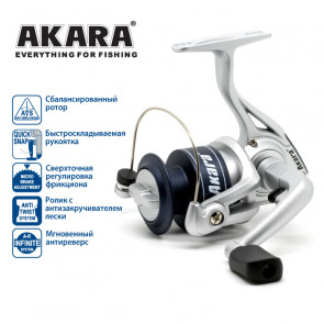 Катушка безынерционная Akara Geden FG3000 3bb; AKG3000-3, арт.: 88461-KVR