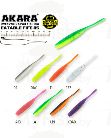 Рипер Akara Eatable Fife 85 04Y (5 шт.); EF85-04Y-F5, арт.: 77308-KVR