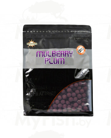 Бойлы тонущие DYNAMITE BAITS Mulberry Plum Hi-Attract 15 мм. 1 кг., арт.: DY1010-NORM