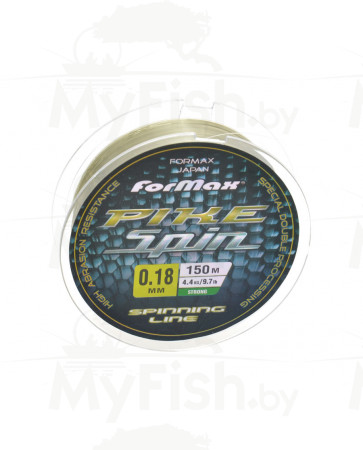 Леска Formax Pike Spin 0.18мм, арт.: FX005-01-180-FL