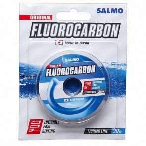 Флюорокарбоновая леска SALMO Fluorocarbon, размотка 30 м., прозрачная, арт.: 4508-000