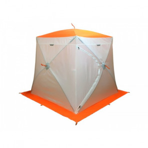 Палатка MrFisher 200 ST (2-сл) в чехле (бело-оранжевый), арт.: 10919-KEM