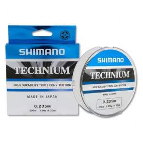 Леска монофильная Shimano Technium New 200м, арт.: TEC20000-SB