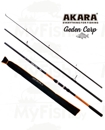 Удилище штекерное (угольное) карповое 3 колена Akara L17031 Geden Carp TX-20 2,75 Lb 3,6 м; L17031-275/360, арт.: 90330-KVR