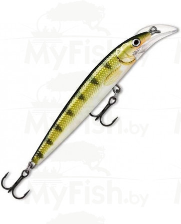 Воблер RAPALA Scatter Rap Deep Husky Jerk SCRDHJ10-GYP, 10см, 10гр, арт.: SCRDHJ10GYP