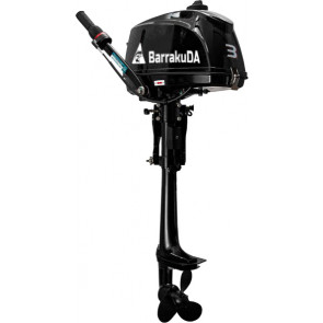 Подвесной 2-х тактный бензиновый лодочный мотор BarrakuDA HD3FHS, арт.: 8986684