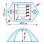 Экспедиционная палатка TRAMP Rock 4 (V2) Green, арт.: TRT-29g-KEM