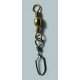 Вертлюжок-застёжка Lucky John BARREL SWIVEL Norway, 16 кг, 10 шт. 