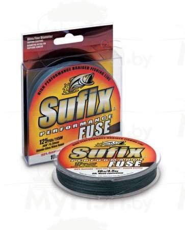 Плетеная леска SUFIX Performance Fuse Smoke Blue, размотка 135 м., серая, арт.: DS1HFF0000BB1F