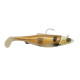 Приманка Savage Gear 4D Herring Big Shad, 25см, 300г, Glow Haddock, 1+2шт