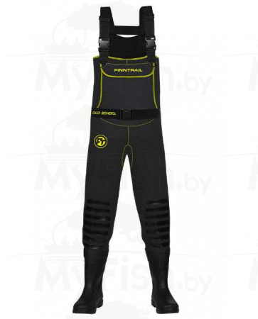 Вейдерсы Finntrail Oldschool 5290 GraphiteYellow, арт.: 5290GraphiteYellow-FINN-SB