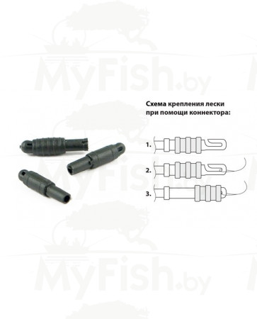 Коннектор для удилища AE2266, Ø 1.0; AE2266-10, арт.: 37370-KVR