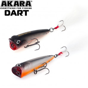 Воблер Akara Dart 50F 4 гр. (1/7 oz 2,0 in); D50F, арт.: D50F-SB-KVR