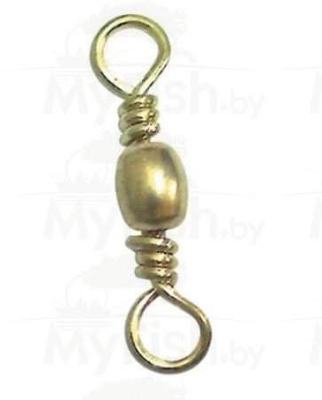 Вертлюжки Lucky John BARREL SWIVEL BRASS, арт.: LJ5003-005-SB