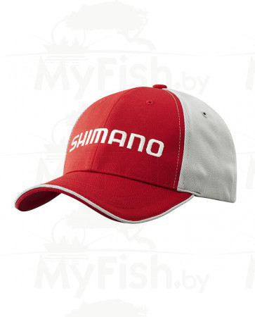 Кепка Shimano Standard Cap Red/Gray, арт.: 5YCA041R5F