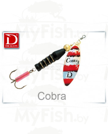 Блесна вращающаяся Dragon Cobra, арт.: Dragon-Cobra-RI