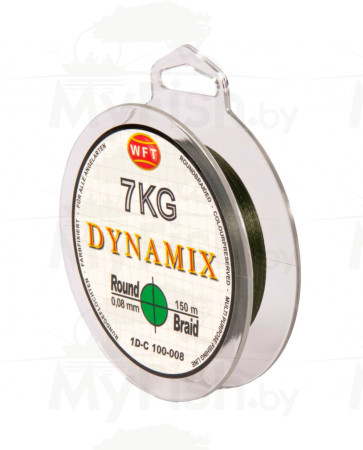 Шнур плет. WFT KG ROUND DYNAMIX Green 150, арт.: 1D-C-100-SB