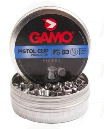 Пули для пневматического оружия GAMO 250 Pistol-Cup, арт.: 6321850