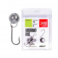 Джиг-головки Lucky John MORMO RIG одноухие свинцовые 8шт/уп крючок №16/0, арт.: LJMRIG-SB