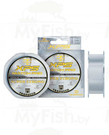 Леска TRABUCCO T-FORCE XPS MATCH PRO 100 м, арт.: УТ-00002575-RI-SB