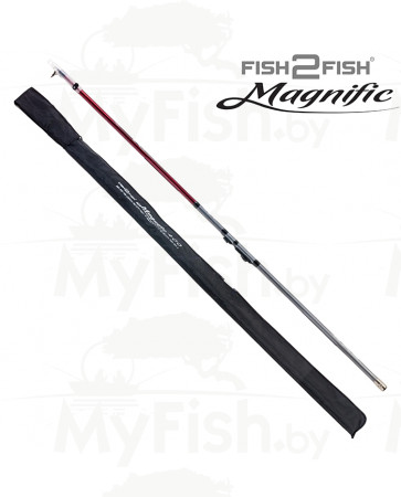 Удилище телескопическое (угольное) д/с Fish2Fish Magnific TX-20 (10-30) 4,0 м; F2F-AMA-400, арт.: 97339-KVR