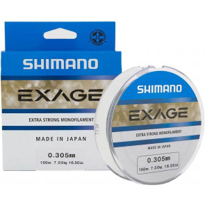 Леска монофильная Shimano Exage, 150м, арт.: EXG15000-SB