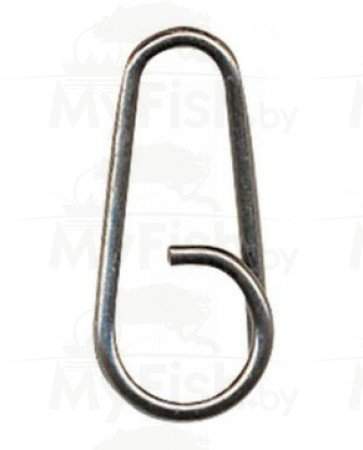 Кольца заводные Lucky John BENT HEAD OVAL SPLIT RING, 10 шт. , арт.: LJ5069-016-SB