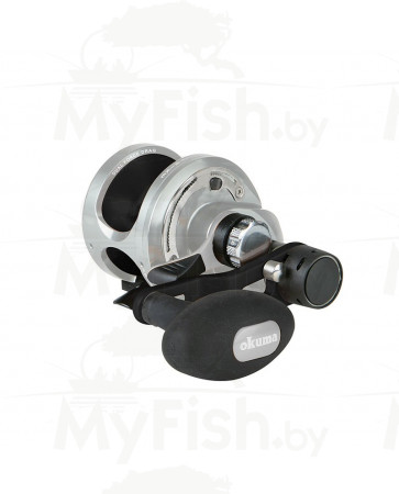 Катушка Okuma Andros A-5IIa 2 Speed, 6bb, Silver/Black, 440г, арт.: 48202-STR