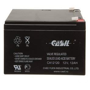 Аккумулятор свинцово-кислотный Casil CA12120 - 12В 12Ач. , арт.: MS12-12A