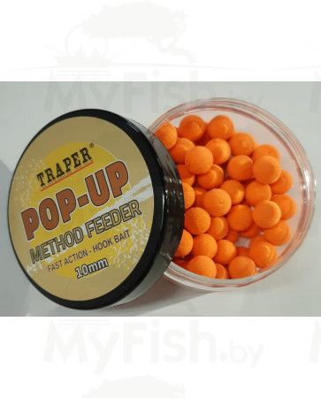 Бойлы Traper METHOD FEEDER Pop-Up 10mm/30g Tutti - Frutti (тутти-фрутти), арт.: 3759-ABI