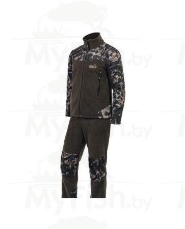 Костюм флисовый Norfin Berings Camo Green, XXXL, арт.: 370006-XXXL