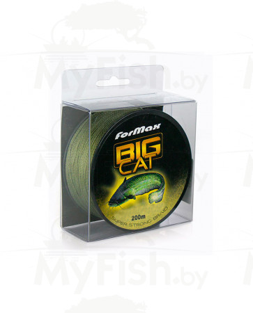 Шнур ForMax Big Cat Moss Green 0.6мм, арт.: FX3224-060-FL