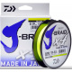 Плетеный шнур Daiwa J-Braid X4E 0.10mm-135m жёлтая