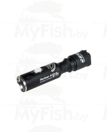 Тактический фонарь Armytek Partner A1 Pro v3, теплый свет, XP-L, 558 люмен, 112 метров, арт.: F02702SW