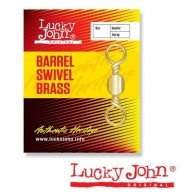 Вертлюжки Lucky John BARREL SWIVEL BRASS