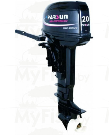 Подвесной 2-х тактный бензиновый лодочный мотор Parsun T20 BMS, арт.: T20BMS-PAR