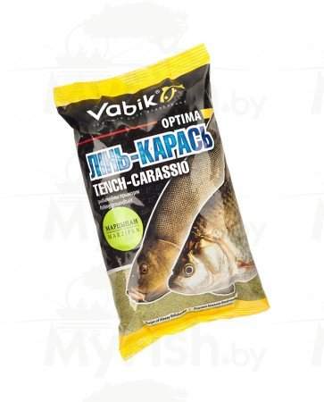 Прикормка VABIK OPTIMA Tench-Carassio Marzipan 1000 гр, арт.: VOTCM-ABI