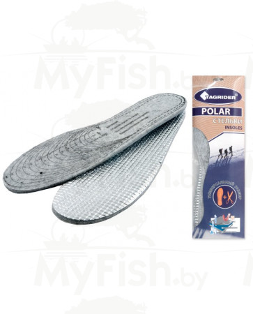 Стельки Tagrider Polar трехслойные с алюм. фольгой; IN-TRP, арт.: 77400-KVR