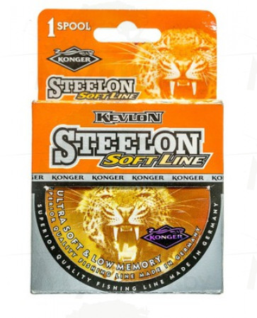 Леска KONGER STEELON SOFT LINE 100 м, арт.: УТ-00002513-RI-SB