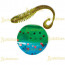 Силиконовая приманка "Volzhanka Tailed Worm 130", цвет 2002, 6шт, арт.: 010013664-KUV