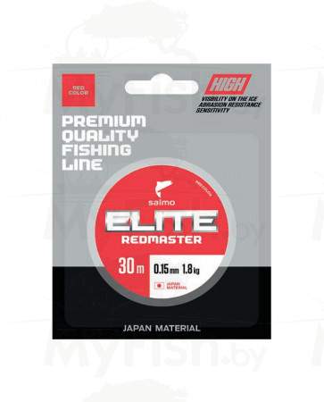 Леска монофильная Salmo ELITE REDMASTER, 30м, арт.: 4512-SB